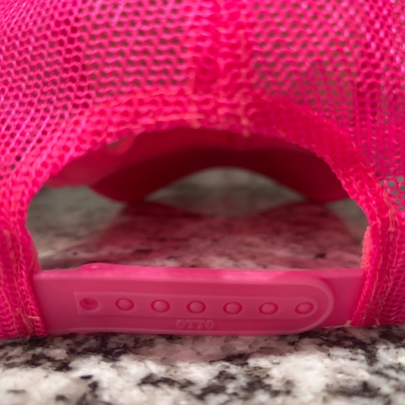 Aviator Nation Stay Grounded Unisex - Hot Pink and White trucker hat - Picture 5 of 9